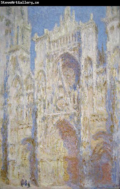 Claude Monet Rouen Cathedral, West Facade, Sunlight